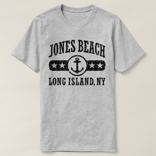 Jones Beach New York T-Shirt (Design Front)