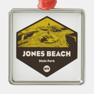 Jones Beach State Park New York Metal Tree Decoration