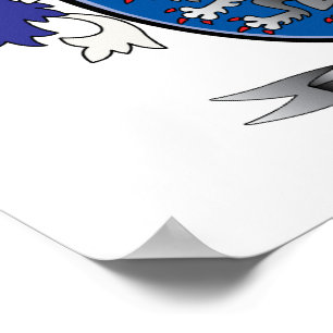 Jones Coat of Arms Poster