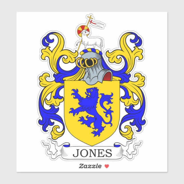 Jones Family Crest (Sheet)