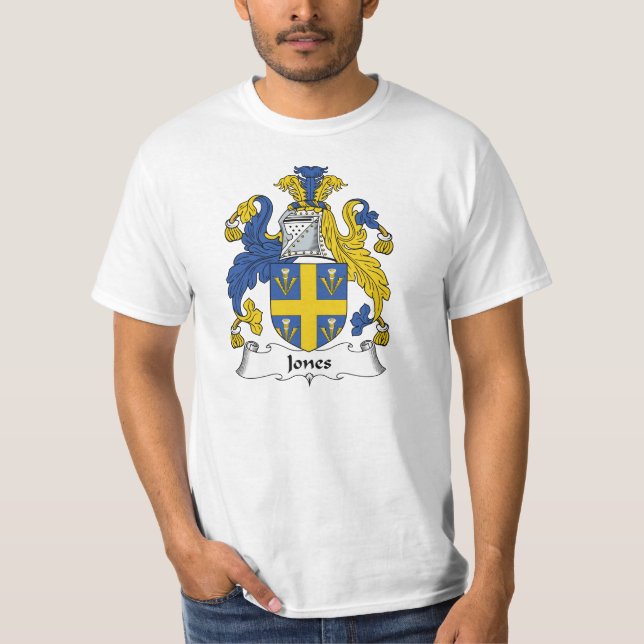 Jones Family Crest T-Shirt (Front)