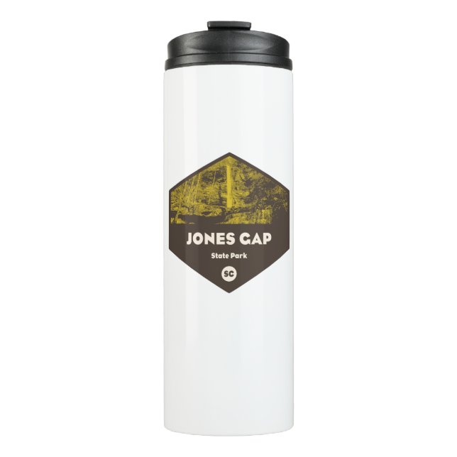 Jones Gap State Park South Carolina Thermal Tumbler (Front)