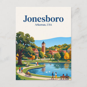 Jonesboro USA Postcard