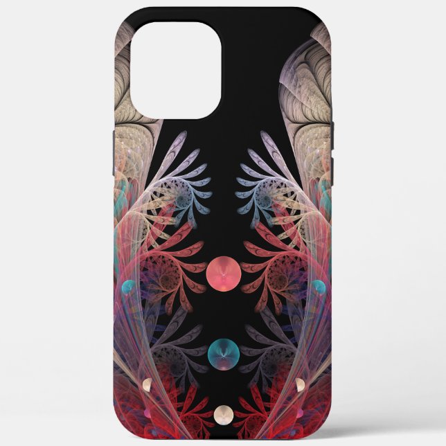 Jonglage Abstract Modern Fantasy Fractal Art Case-Mate iPhone Case (Back)