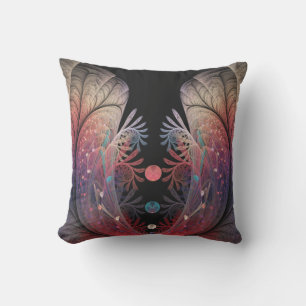 Jonglage Abstract Modern Fantasy Fractal Art Cushion