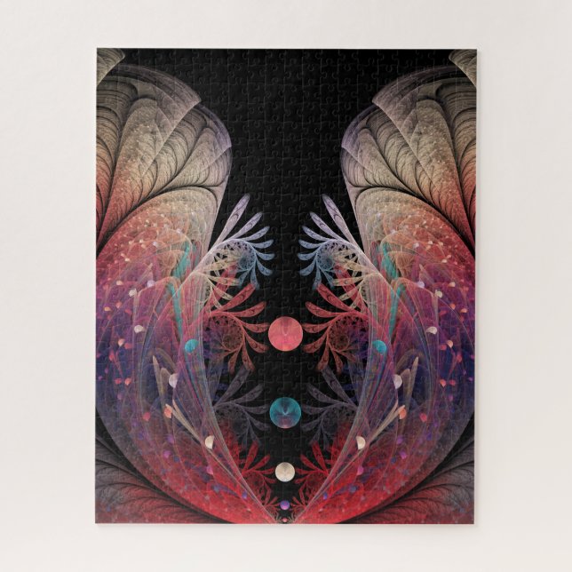 Jonglage Abstract Modern Fantasy Fractal Art Jigsaw Puzzle (Vertical)