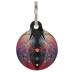 Jonglage Abstract Modern Fantasy Fractal Art Pet Tag