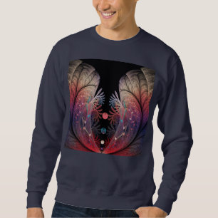 Jonglage Abstract Modern Fantasy Fractal Art Sweatshirt