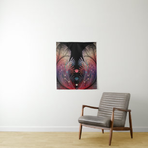 Jonglage Abstract Modern Fantasy Fractal Art Tapestry