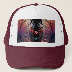 Jonglage Abstract Modern Fantasy Fractal Art Trucker Hat