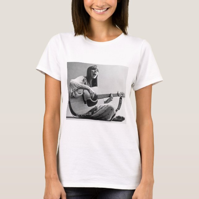 Joni Mitchell I love you  T-Shirt (Front)
