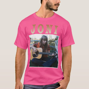Joni Mitchell Retro Style Git For Fans T-Shirt