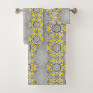 Jonquil Harmony Wheel Bath Towel Set
