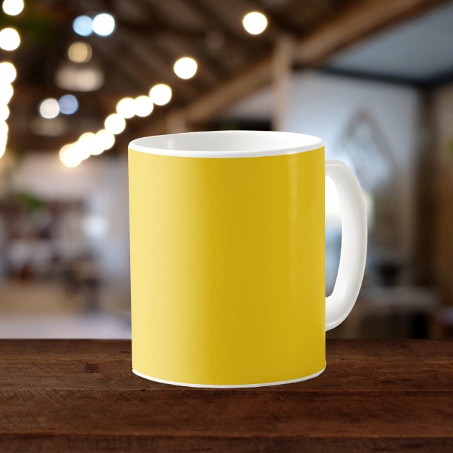 Jonquil Solid Color Coffee Mug (Creator Uploaded)