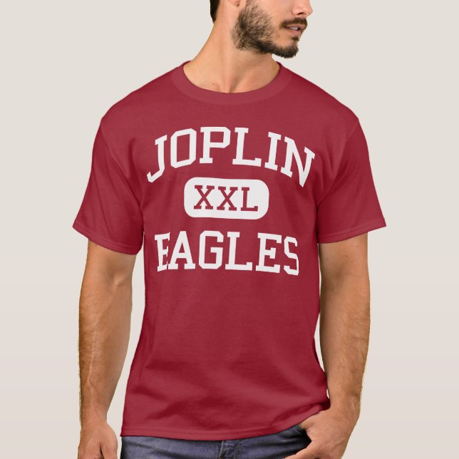 Joplin - Eagles - High School - Joplin Missouri T-Shirt (Front)