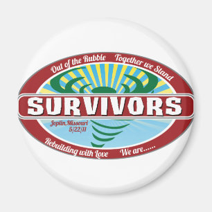 Joplin Survivor Magnet