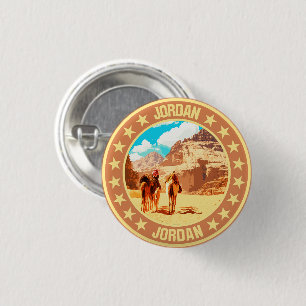 Jordan 3 cm round badge