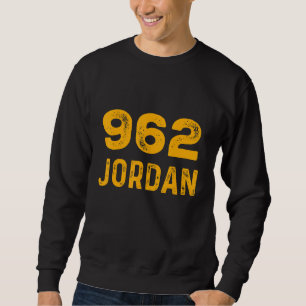 Jordan 962 T-Shirt Distressed Country Area Code Te Sweatshirt