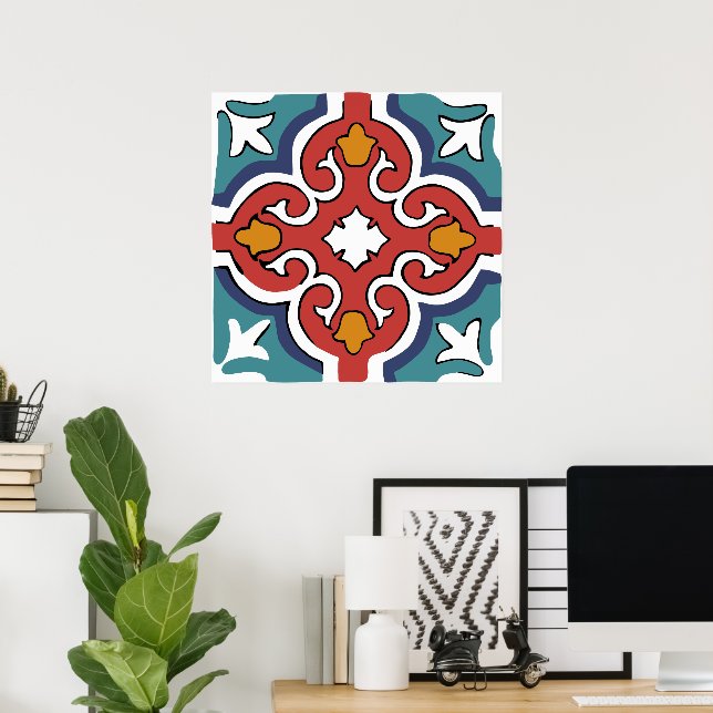 Jordan ceramics 1 poster (Home Office)