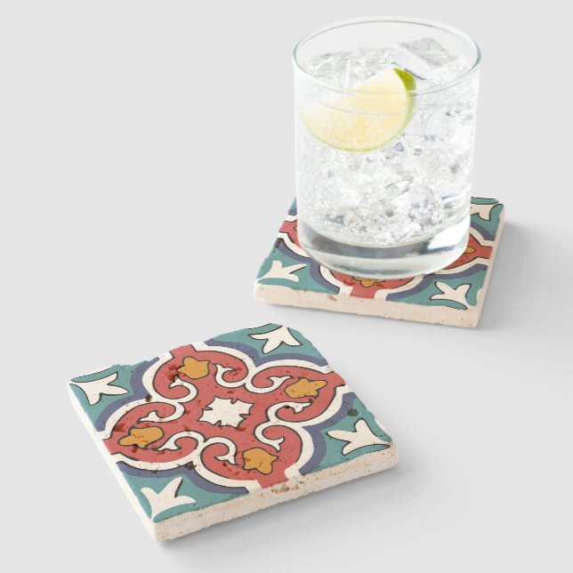 Jordan ceramics 1 stone coaster (Side)