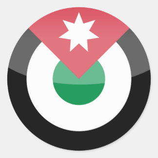 jordan classic round sticker