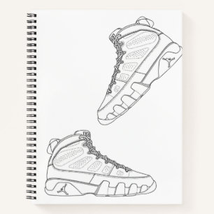 Jordan Custom Coloring Notebook