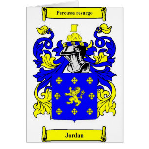 Jordan (English) Coat of Arms