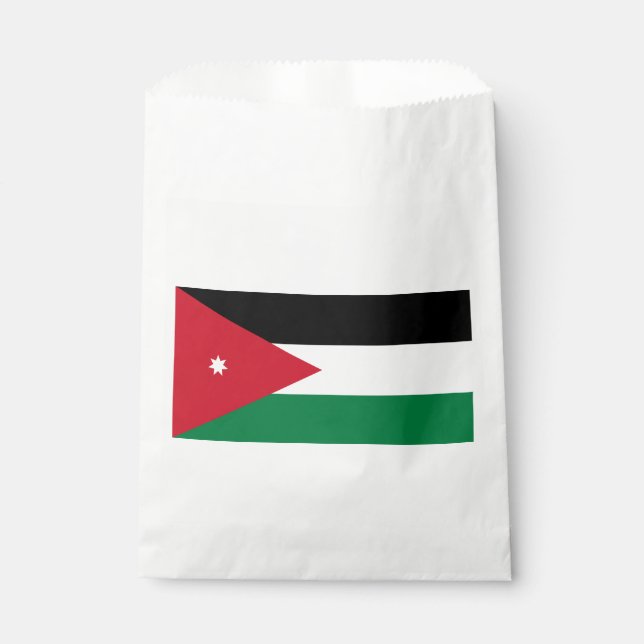 Jordan Flag Favour Bags (Front)