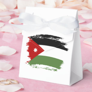 Jordan flag favour box