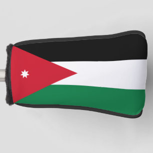 Jordan flag golf head cover