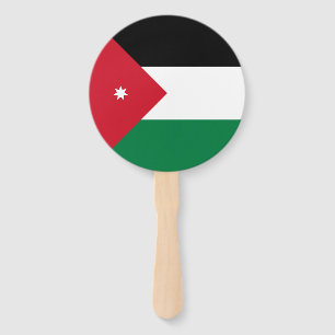 Jordan Flag Hand Fan