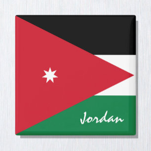 Jordan flag & Jordan travel, holiday /sports Magnet