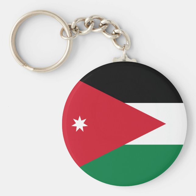Jordan Flag Key Ring (Front)