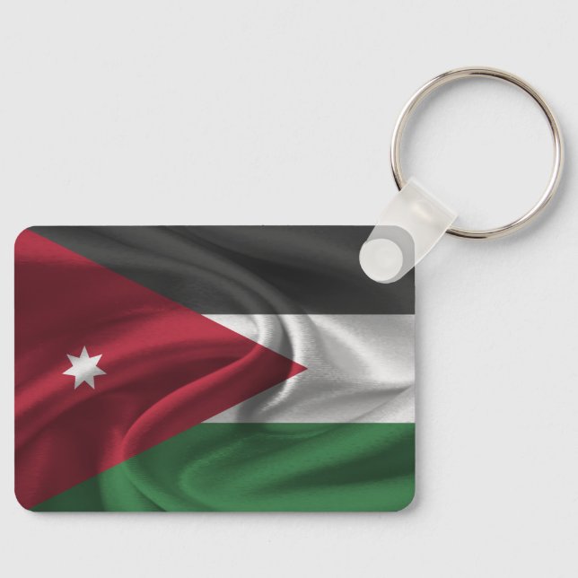 Jordan Flag Keychain (Front)