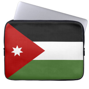 Jordan flag laptop sleeve
