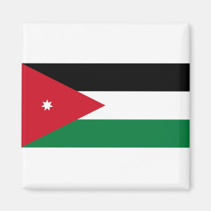 Jordan Flag Magnet