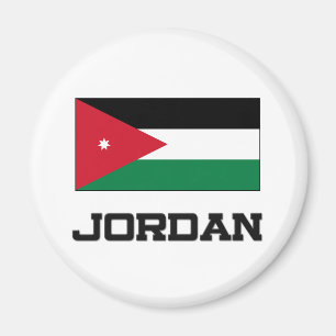 Jordan Flag Magnet
