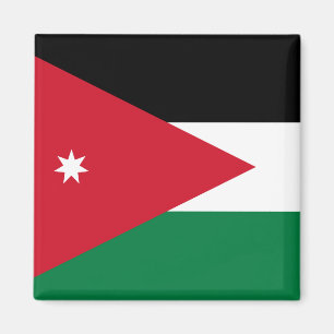 Jordan Flag Magnet