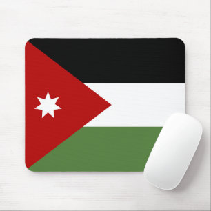 Jordan flag mouse pad