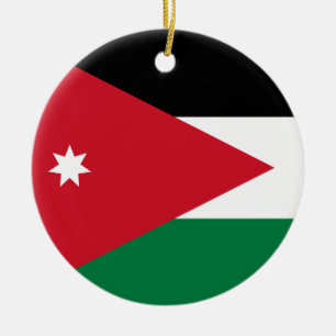 Jordan Flag Ornament