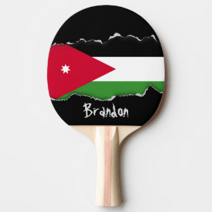 Jordan Flag Ping Pong Paddle