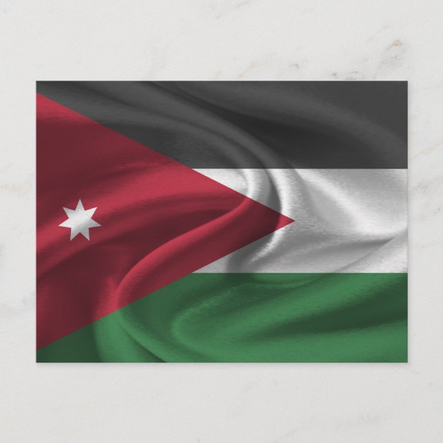 Jordan Flag Postcard (Front)