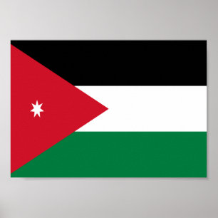 Jordan Flag Poster