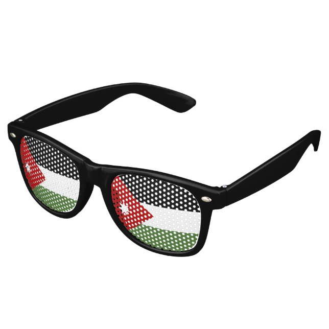 Jordan flag retro sunglasses (Angled)