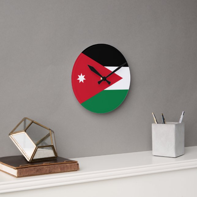 Jordan flag round clock (Office)