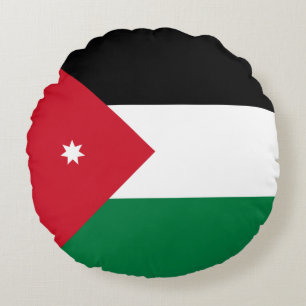 Jordan Flag Round Cushion