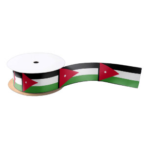 Jordan Flag Satin Ribbon