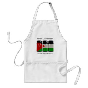Jordan Flag Spice Jars Apron