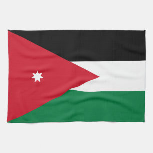 Jordan Flag Tea Towel