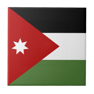 Jordan flag tile